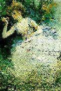 Carl Larsson herdinna Spain oil painting artist